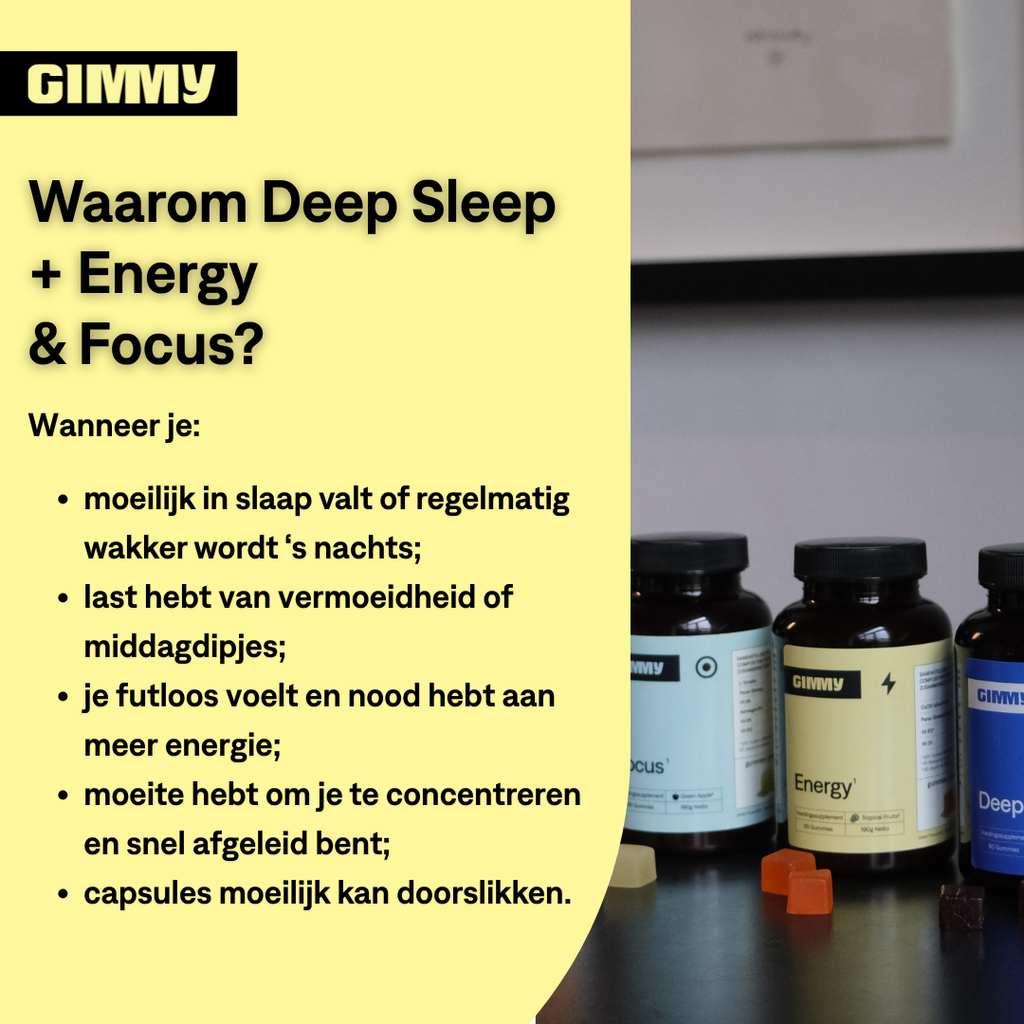 Bundle of 3: Deep Sleep + Energy + Focus