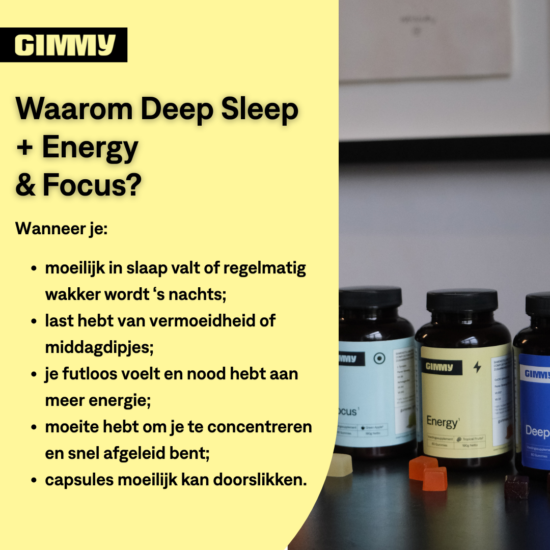 Bundle of 3: Deep Sleep + Energy + Focus