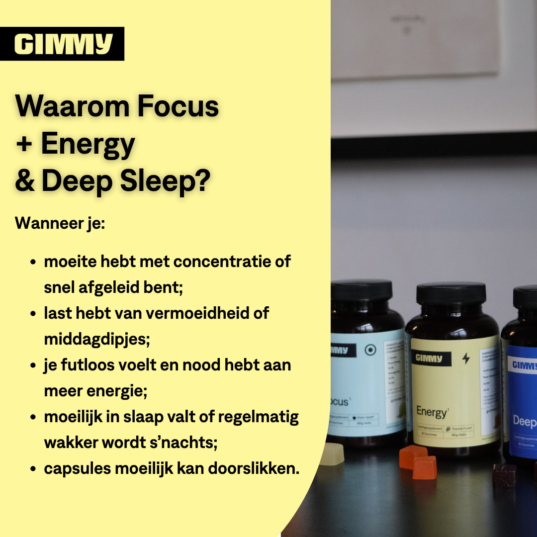 Bundle of 3: Deep Sleep + Energy + Focus