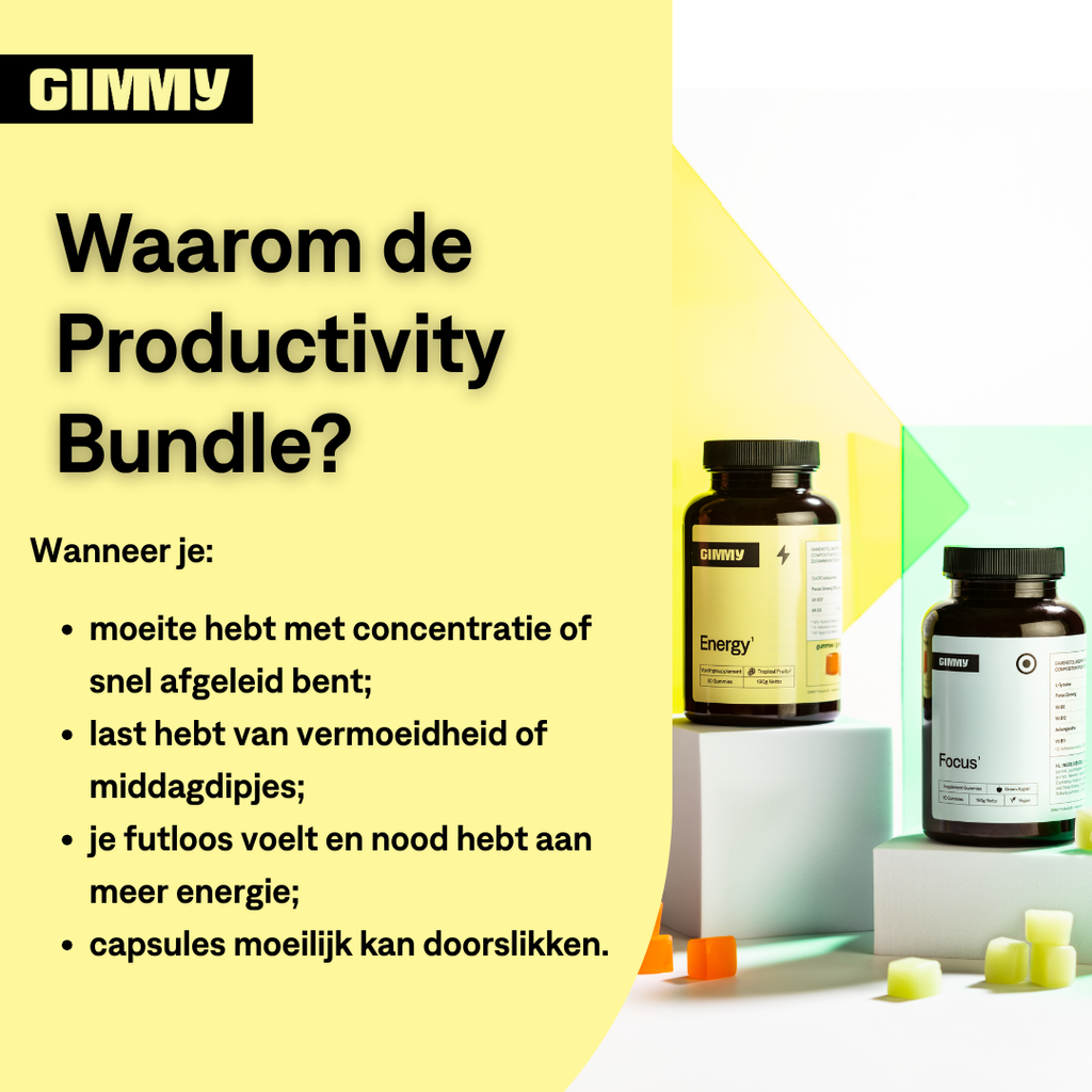 Pack Productivité : Energy + Focus