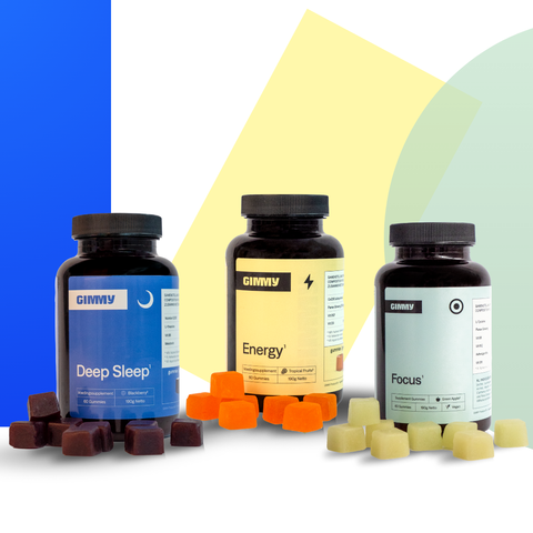 Gimmy Bundle Of 3, Deep Sleep + Energy + Focus